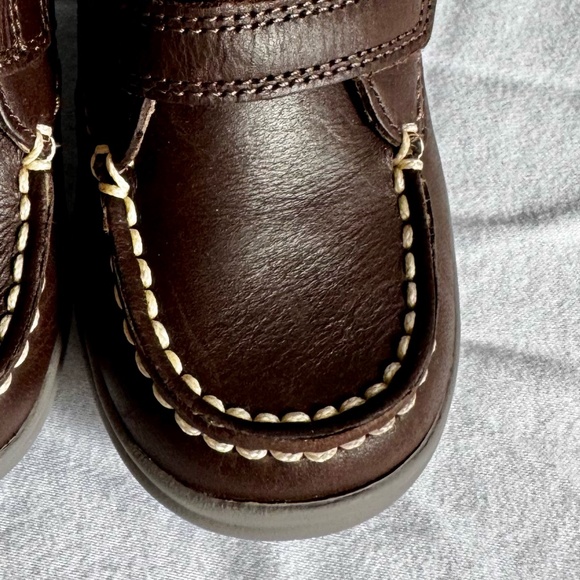 NWOT Clarks Toddler Cloud Tuktu Ankle Boots, Size 5.5 W, Brown - Picture 12 of 16